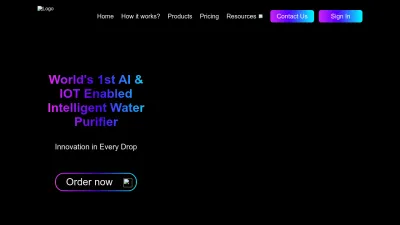 Screenshot preview of lustralwater.com