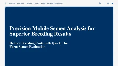 Screenshot preview of ongovettech.com
