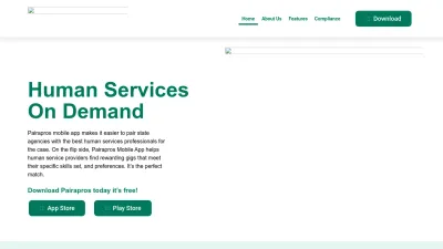 Screenshot preview of pairapros.com