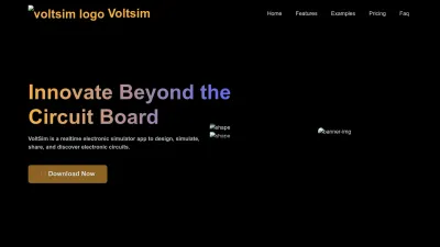 Screenshot preview of voltsimulator.com