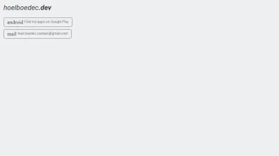 Screenshot preview of hoelboedec.dev