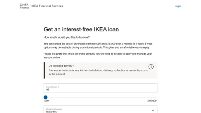 Screenshot preview of ikea.finance.bank.ikano