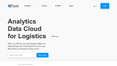 Screenshot preview of xfleet.io
