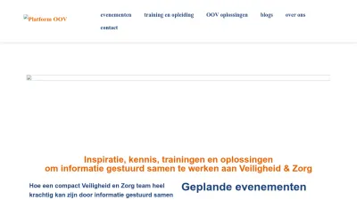Screenshot preview of platformoov.nl