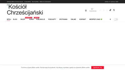Screenshot preview of kosciol.czest.pl