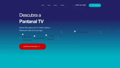 Screenshot preview of pantanaltelecom.com.br