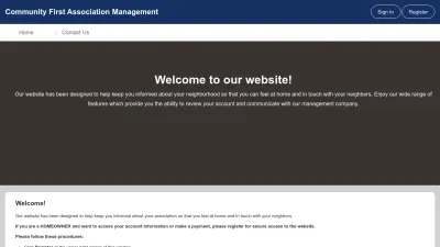 Screenshot preview of cfam.cincwebaxis.com