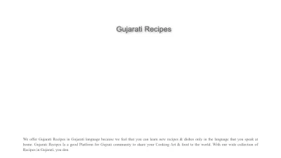 Screenshot preview of gujaratirecipe.macymind.com