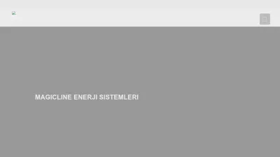 Screenshot preview of magiclineenerji.com