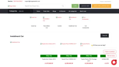 Screenshot preview of megadealsbd.com