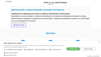 Screenshot preview of ninomiquelino.com