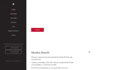 Screenshot preview of benefit.pancious.com