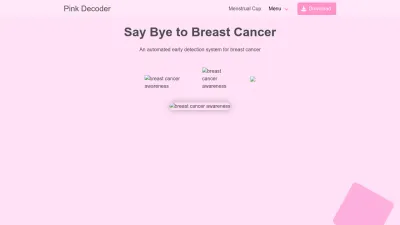 Screenshot preview of pinkdecoder.com