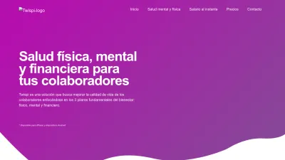 Screenshot preview of twispi.com