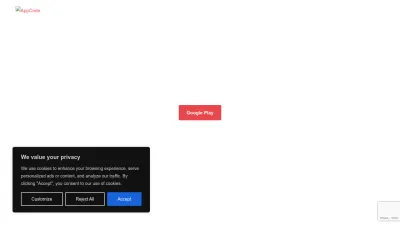 Screenshot preview of appcode.dk