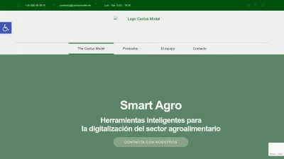Screenshot preview of cactusmodel.es
