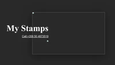 Screenshot preview of mystamps.fi