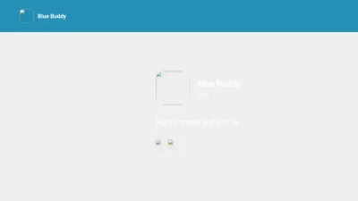 Screenshot preview of bluebuddyapp.fr