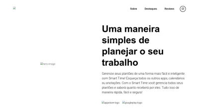 Screenshot preview of smarttime.vertical.mobi