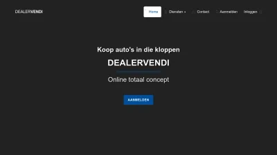 Screenshot preview of dealervendi.nl