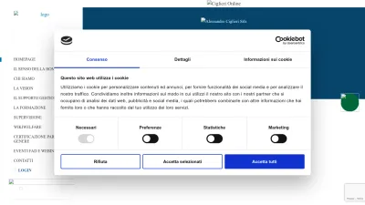 Screenshot preview of ciglieri.online