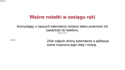 Screenshot preview of cyfrowykalendarz.pl