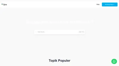 Screenshot preview of ojire.support