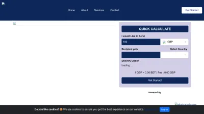 Screenshot preview of firstremit.co.uk