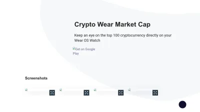 Screenshot preview of cryptowearmarketcap.learn.uno