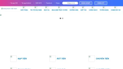 Screenshot preview of yopayment.vn