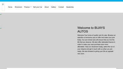Screenshot preview of bjayautos.co.za