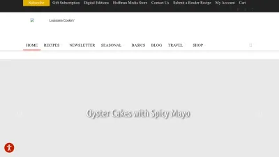 Screenshot preview of louisianacookin.com