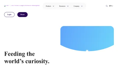 Screenshot preview of cint.com