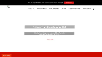 Screenshot preview of csvr.org.za