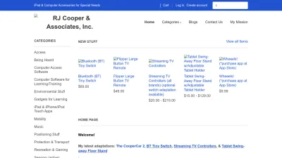 Screenshot preview of rjcooper.com