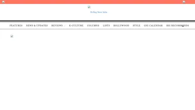 Screenshot preview of rollingstoneindia.com