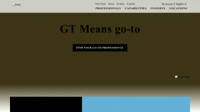 Screenshot preview of gtlaw.com