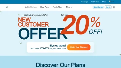 Screenshot preview of airvoicewireless.com