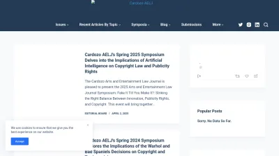 Screenshot preview of cardozoaelj.com