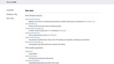 Screenshot preview of noc.wikimedia.org