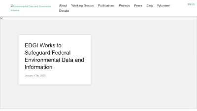 Screenshot preview of envirodatagov.org