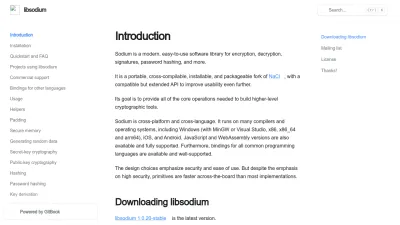 Screenshot preview of doc.libsodium.org