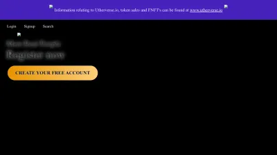 Screenshot preview of utherverse.com