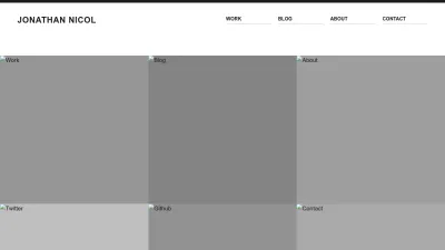 Screenshot preview of jonathannicol.com