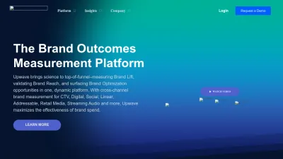 Screenshot of Upwave.com