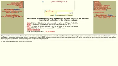 Screenshot preview of modulaware.com