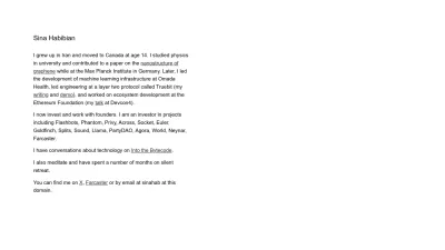Screenshot preview of sinahab.com