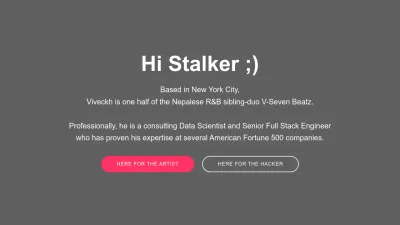 Screenshot preview of viveckh.com