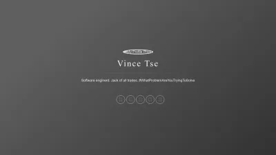 Screenshot preview of vincetse.com