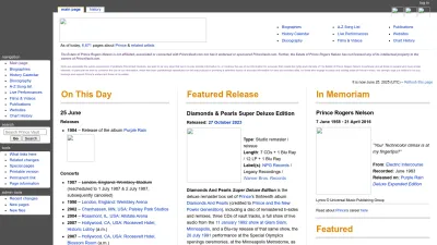 Screenshot preview of princevault.com